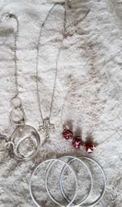 3 necklaces and 3 bracelets